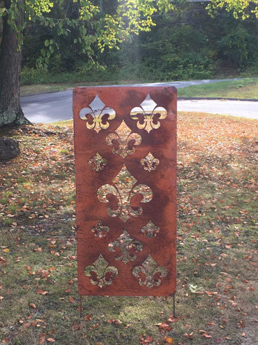 Privacy Panel or Metal Outdoor Wall Art