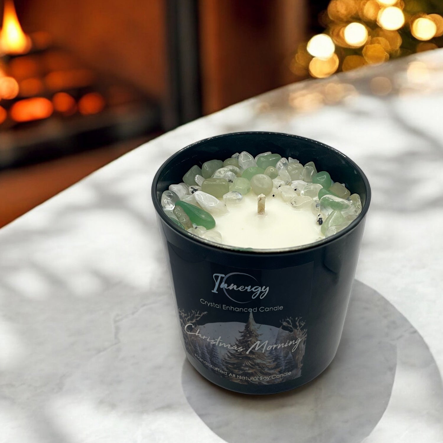 Limited Edition: Christmas Morning Crystal Candle, 10oz