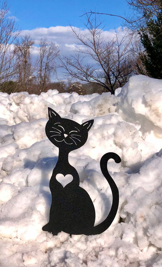 Cat Garden Art or Cat Wall Art