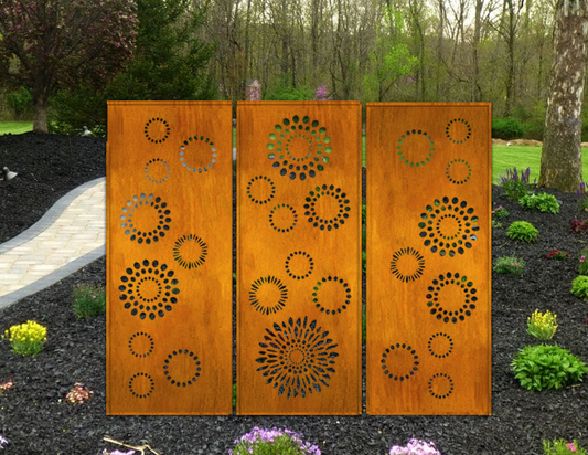 Outdoor Metal Screen Panels (60” & 72”) – Heavy-Duty Steel for Patio, Fence & Backyard