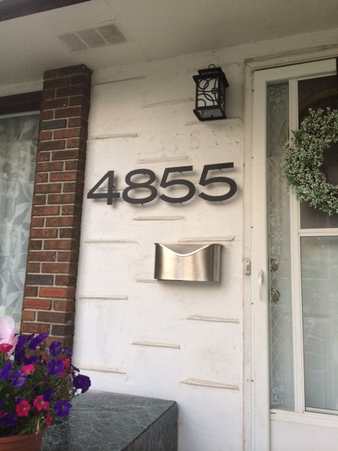 Rustic House Number or Letter (Set of 1)