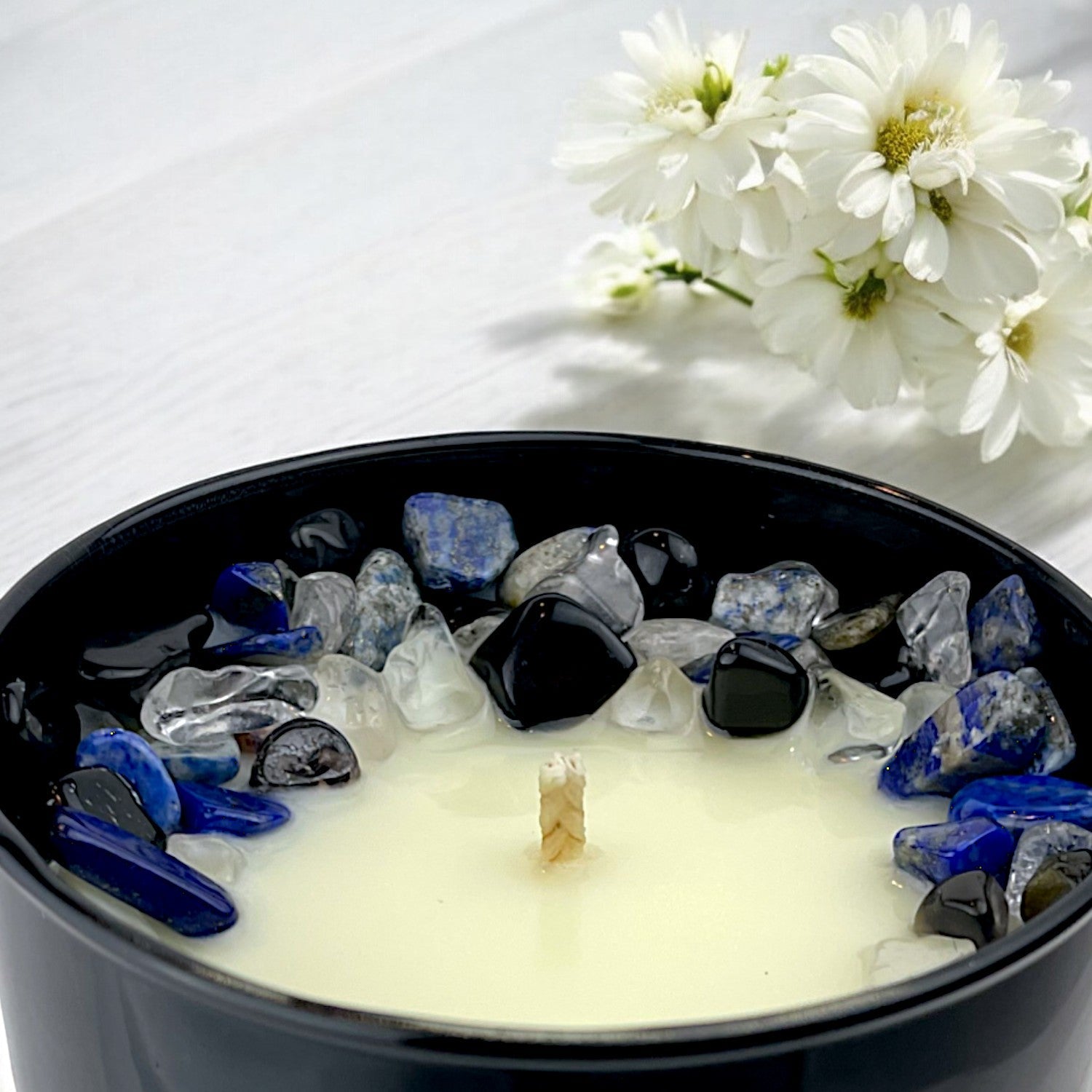 Eternal Blooms Crystal Candle, 10oz