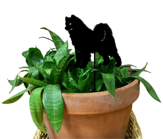 Samoyed Plant Stake