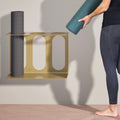 Yoga Mat Wall Bracket | Holds 3 Mats/Rollers