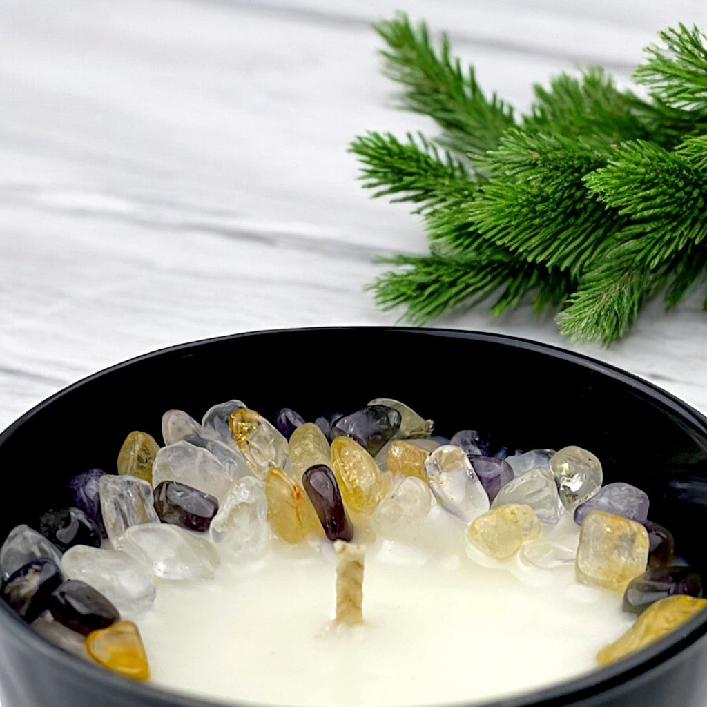 Arctic Winds Crystal Candle, 10oz