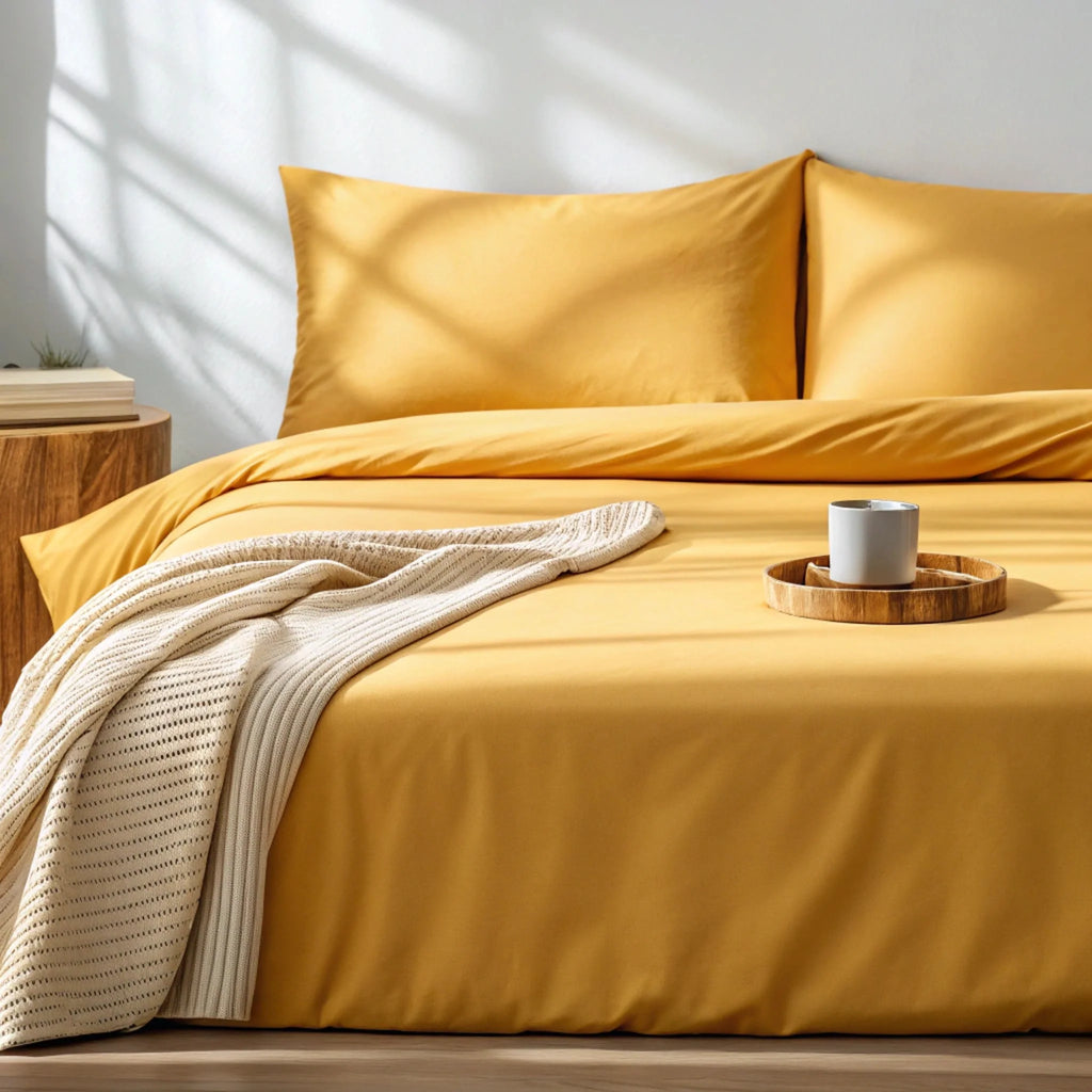 Copper Infused Bamboo Sheet Set | Antimicrobial Comfort