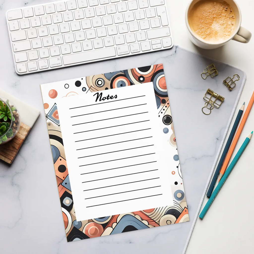 Stylish Geometrical Notepads - Unlock Creativity - DipaliZ
