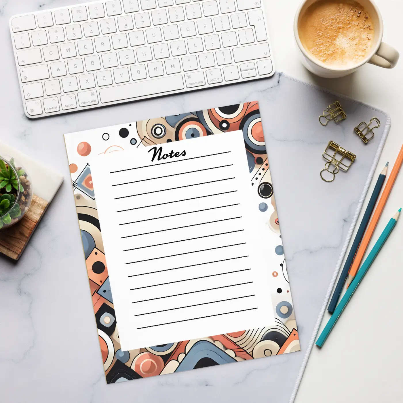 Stylish Geometrical Notepads - Unlock Creativity - DipaliZ