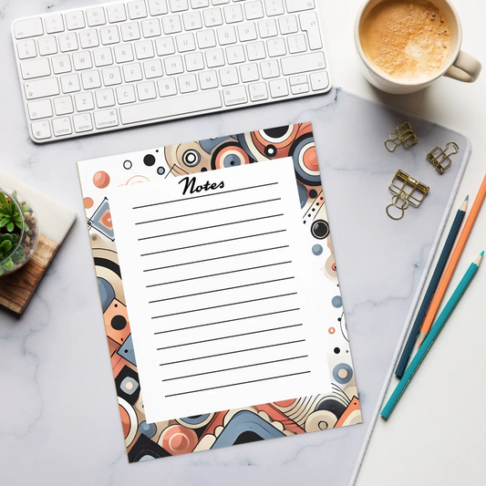 Stylish Geometrical Notepads - Unlock Creativity - DipaliZ