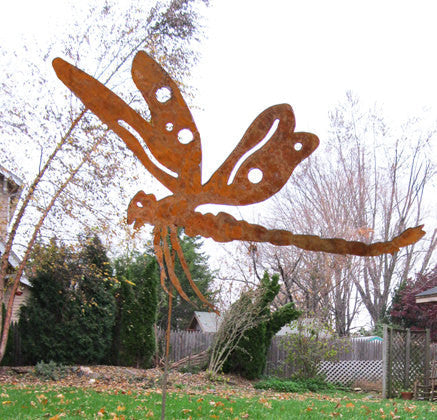 Dragonfly Garden Stake or Wall Hanging
