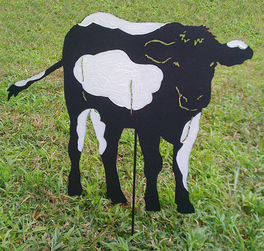 Cow Garden Stake or Wall Hanging