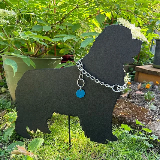 Newfoundland Garden Stake or Wall Hanging
