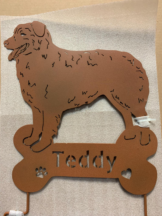 Australian Shepherd Statue or Dog Wall Art