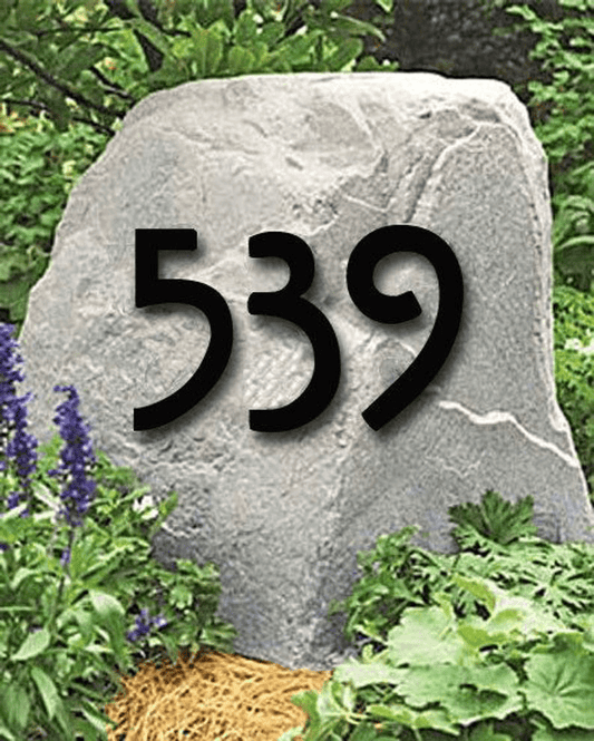 Mission Style House Numbers or Letters (Set of 3)