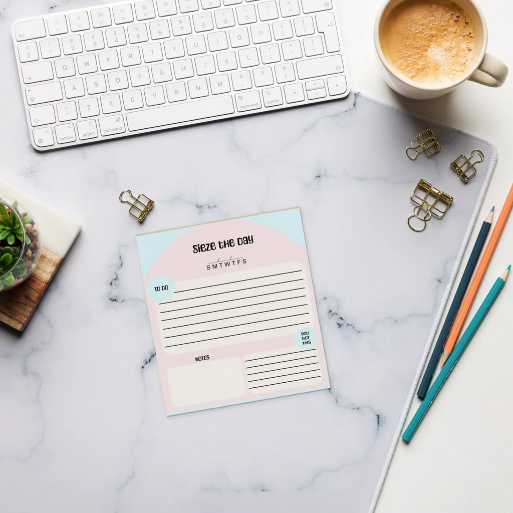 Stylish Weekly Planner Notepad - Fashion Lovers Desk Essential - DipaliZ