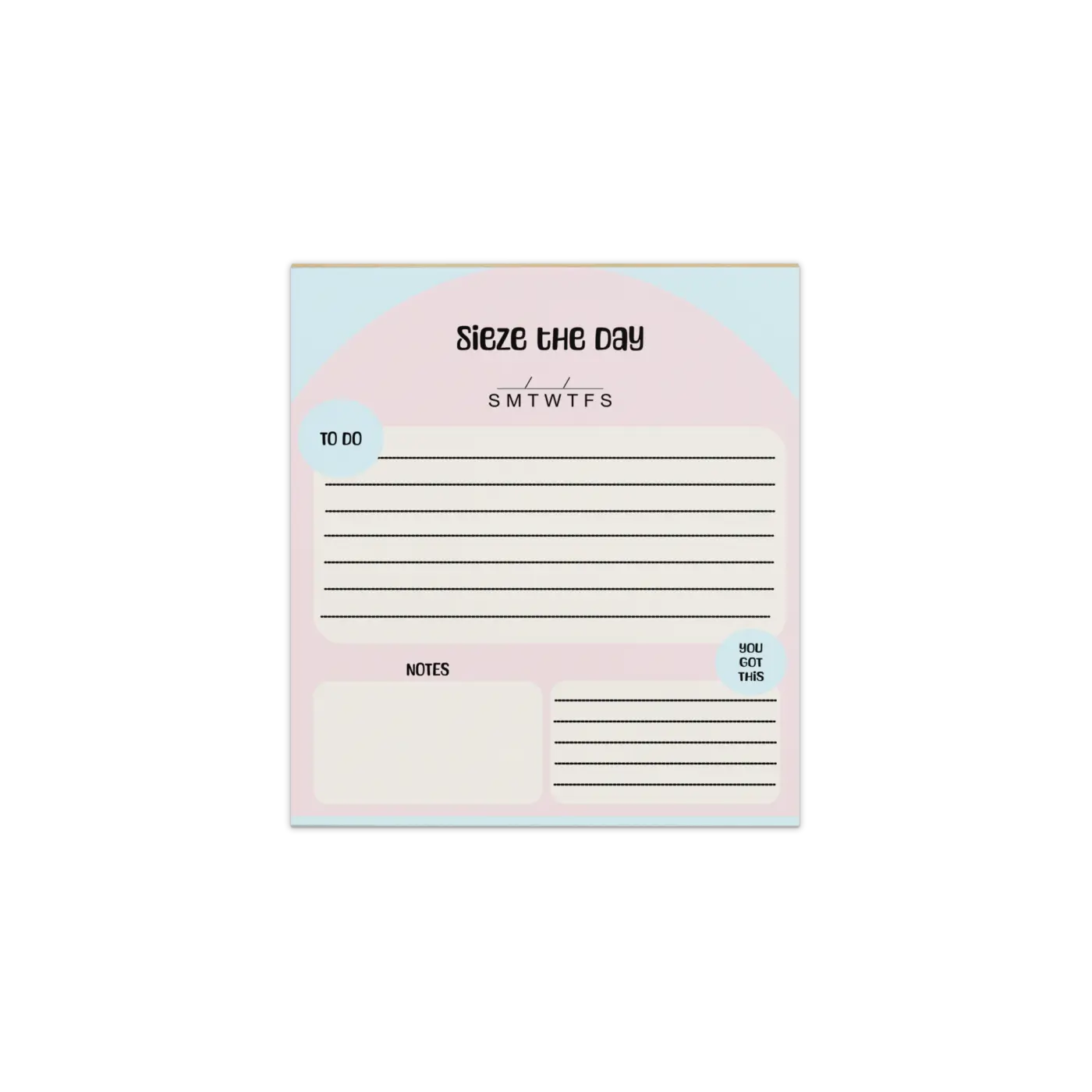 Stylish Weekly Planner Notepad - Fashion Lovers Desk Essential - DipaliZ