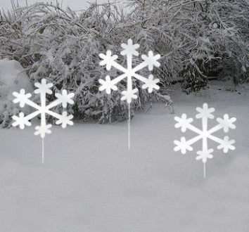Snowflake Decorations (Set of 3)