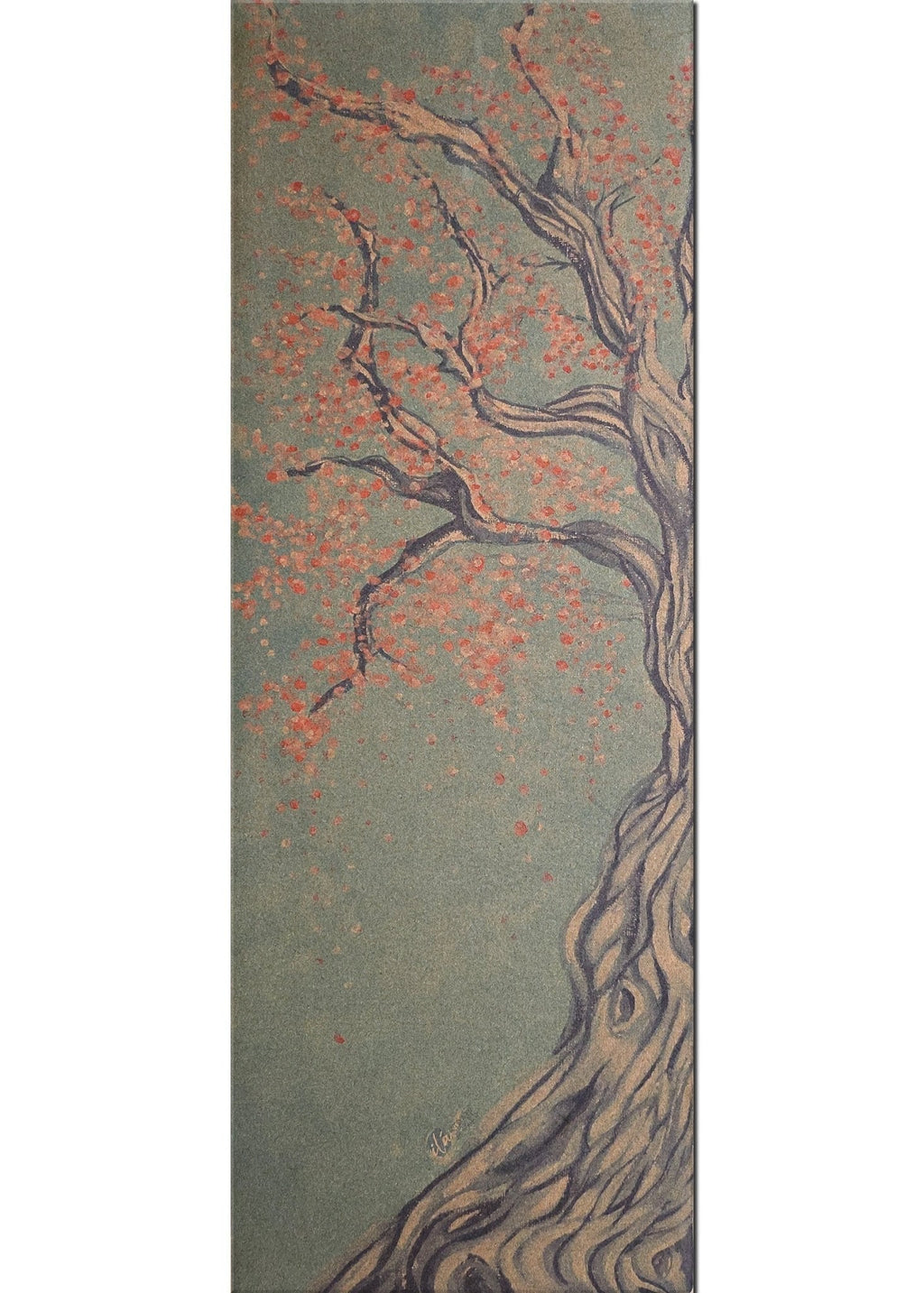 Tree Pose WANDERER Cork TRAVEL Yoga Mat